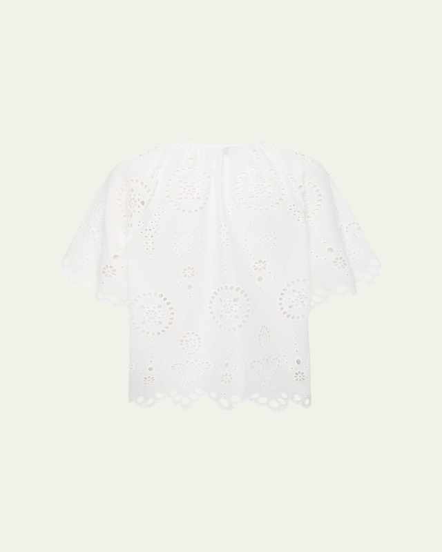 Broderie Blouse